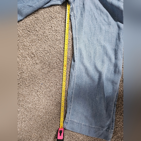 LOFT Light Blue Denim Jumpsuit - Picture 5 of 7